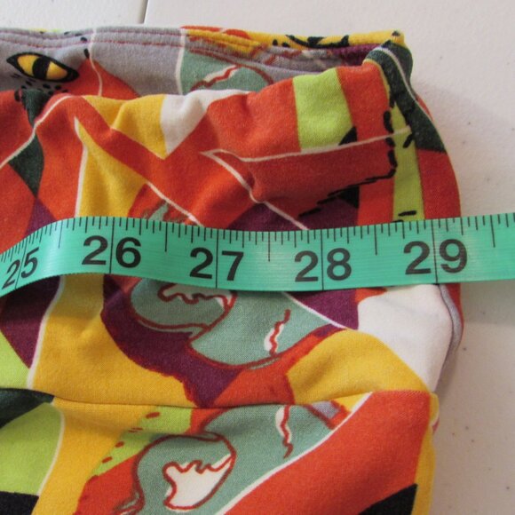 LulaRoe Geometric Cat Print Leggings TC2 - Picture 9 of 15